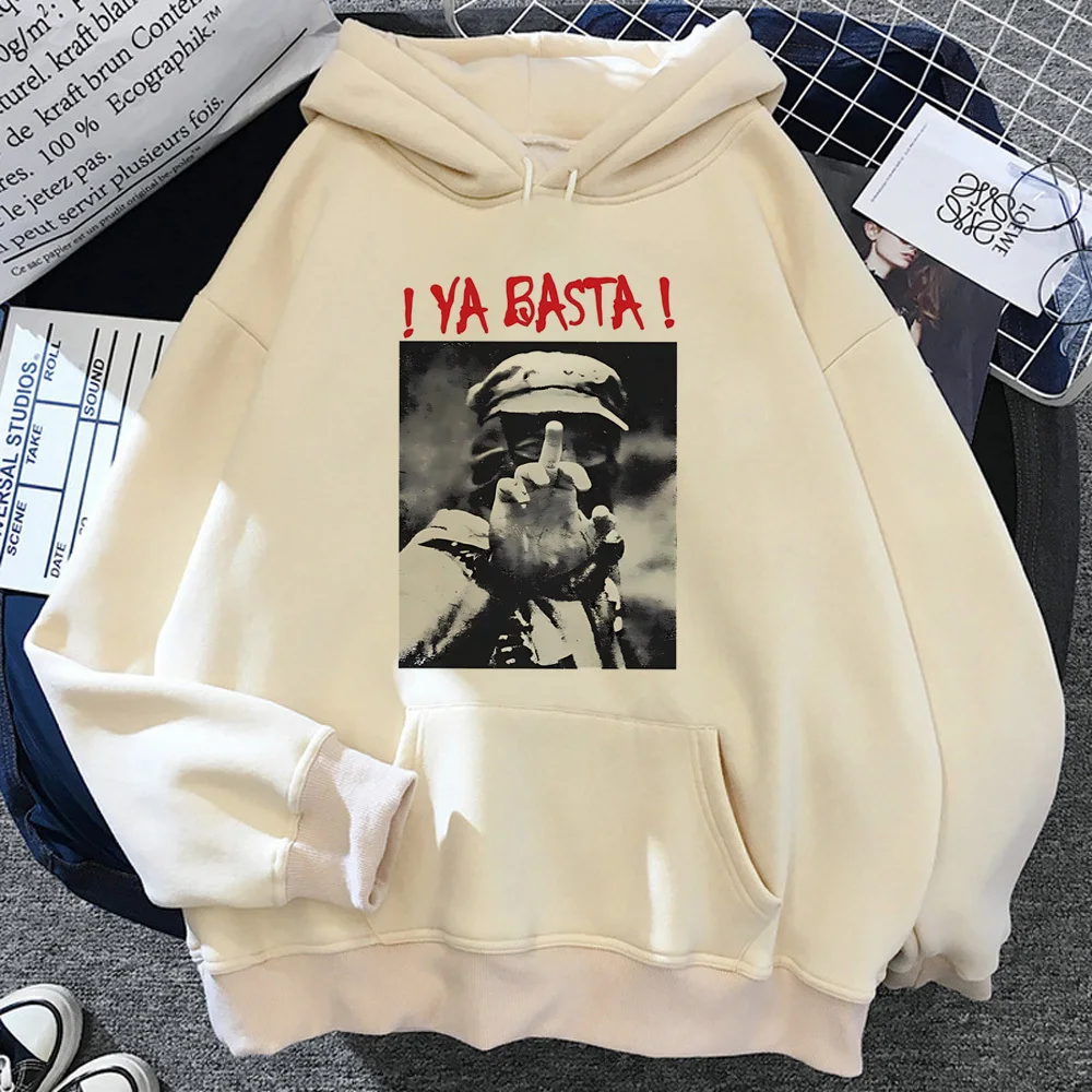 Basta hoodie patterned Japanese Y2K comic printed design girl sweatshirts graphic