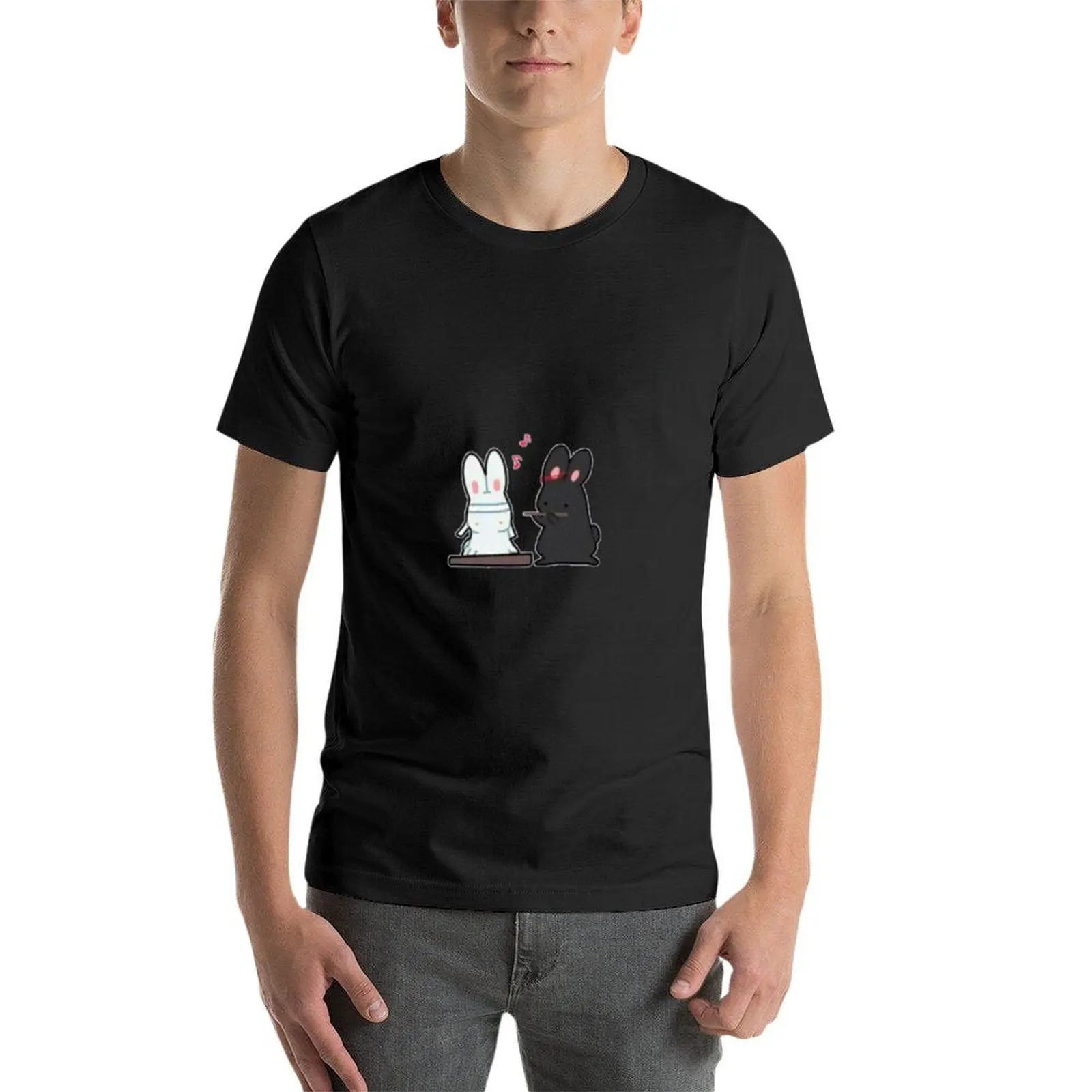 Mdzs wangxian T-Shirt летние топы для мальчика футболка мужская