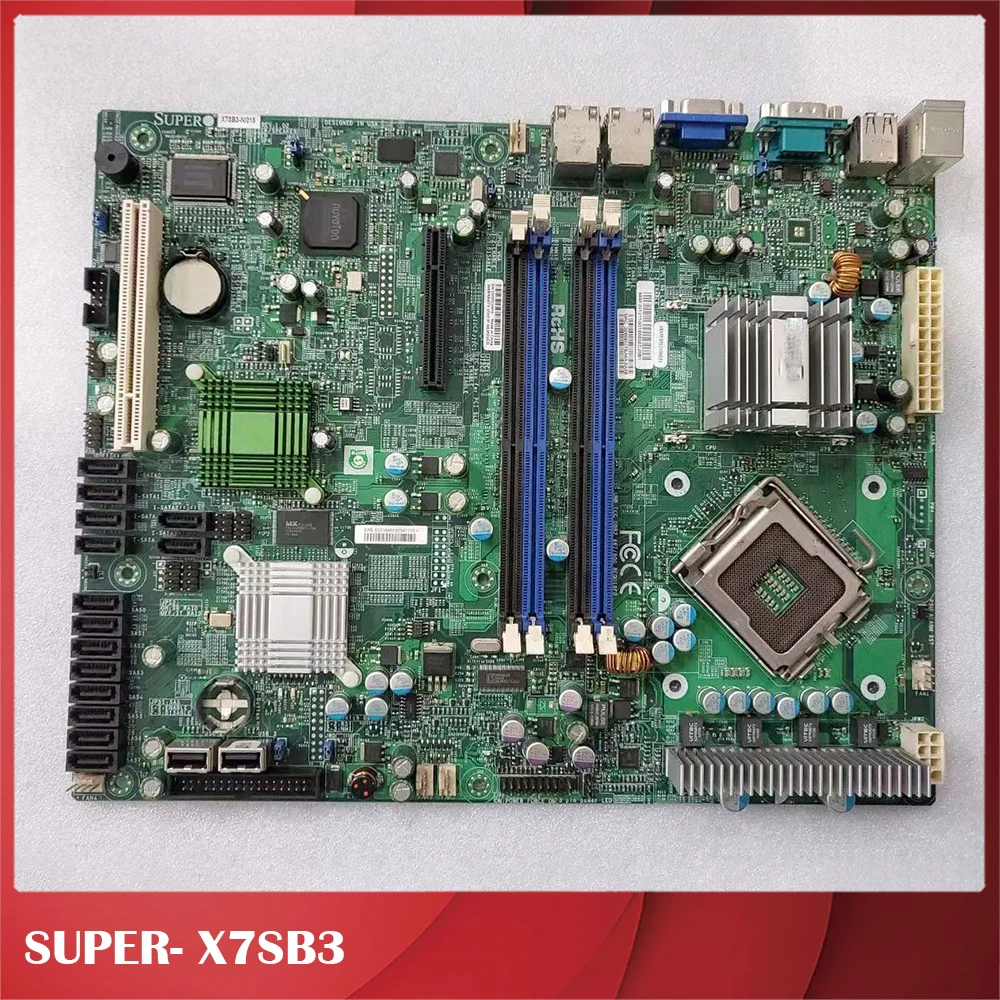 Server Motherboard For Supermicro SUPER-X7SB3 775 DDR3 Fully Tested Good Quality
