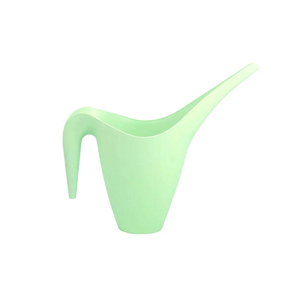 

1.8L Plastic Watering Can Elegant Watering Pot Long Spout Flower Gardening Tool(Green)