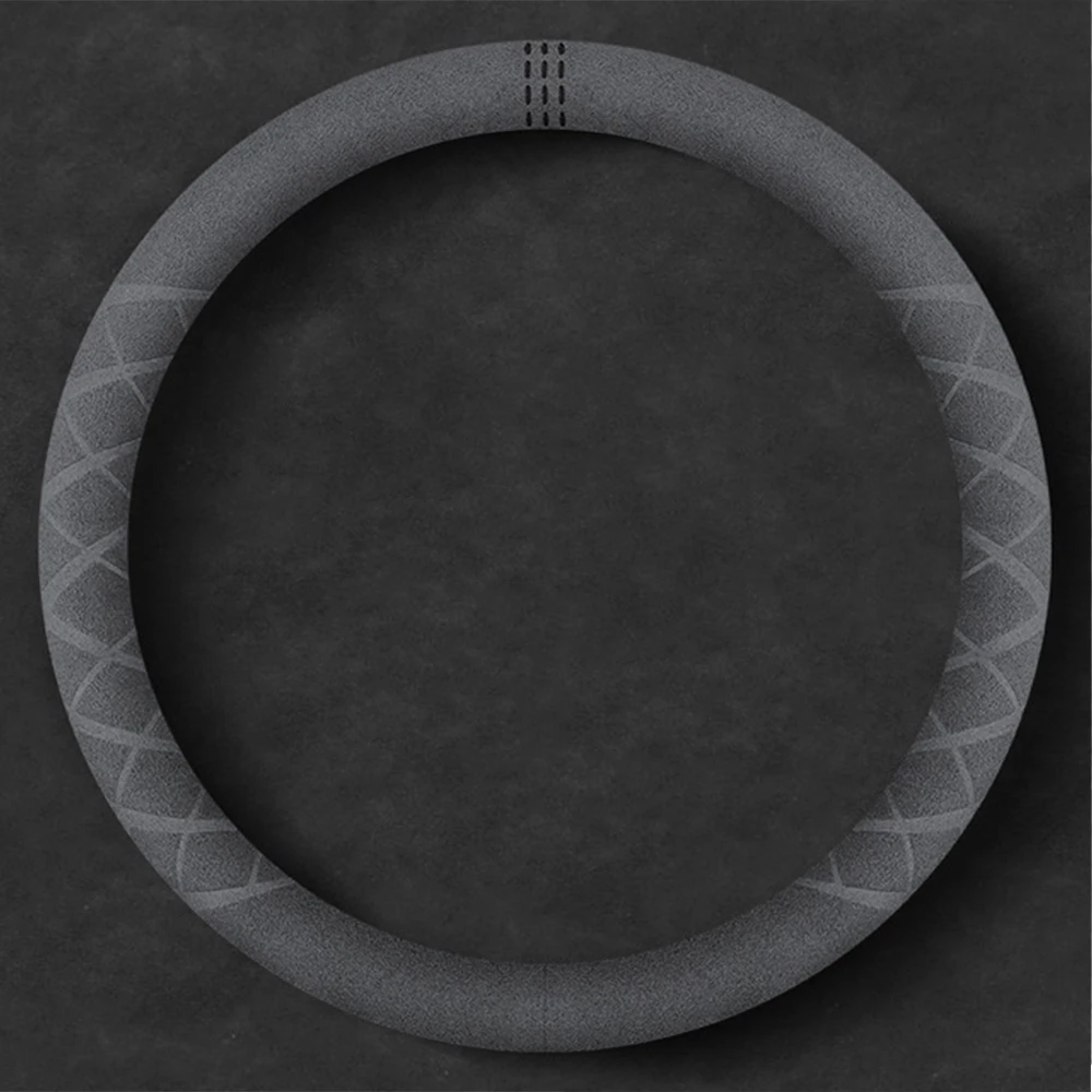 

Для Suzuki Jimny jb74 jb64 jb43 jb53 автоаксессуары замшевый чехол на руль автомобиля противоскользящий чехол на руль противоскользящий