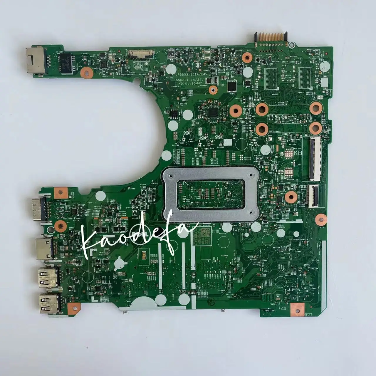 Флэш-материнская плата для ноутбука Dell Inspiron 3467 3567 15341-1 91N85 с флэш-памятью DDR4 100% -