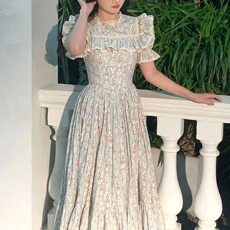 Женское облегающее платье макси с цветочным рисунком