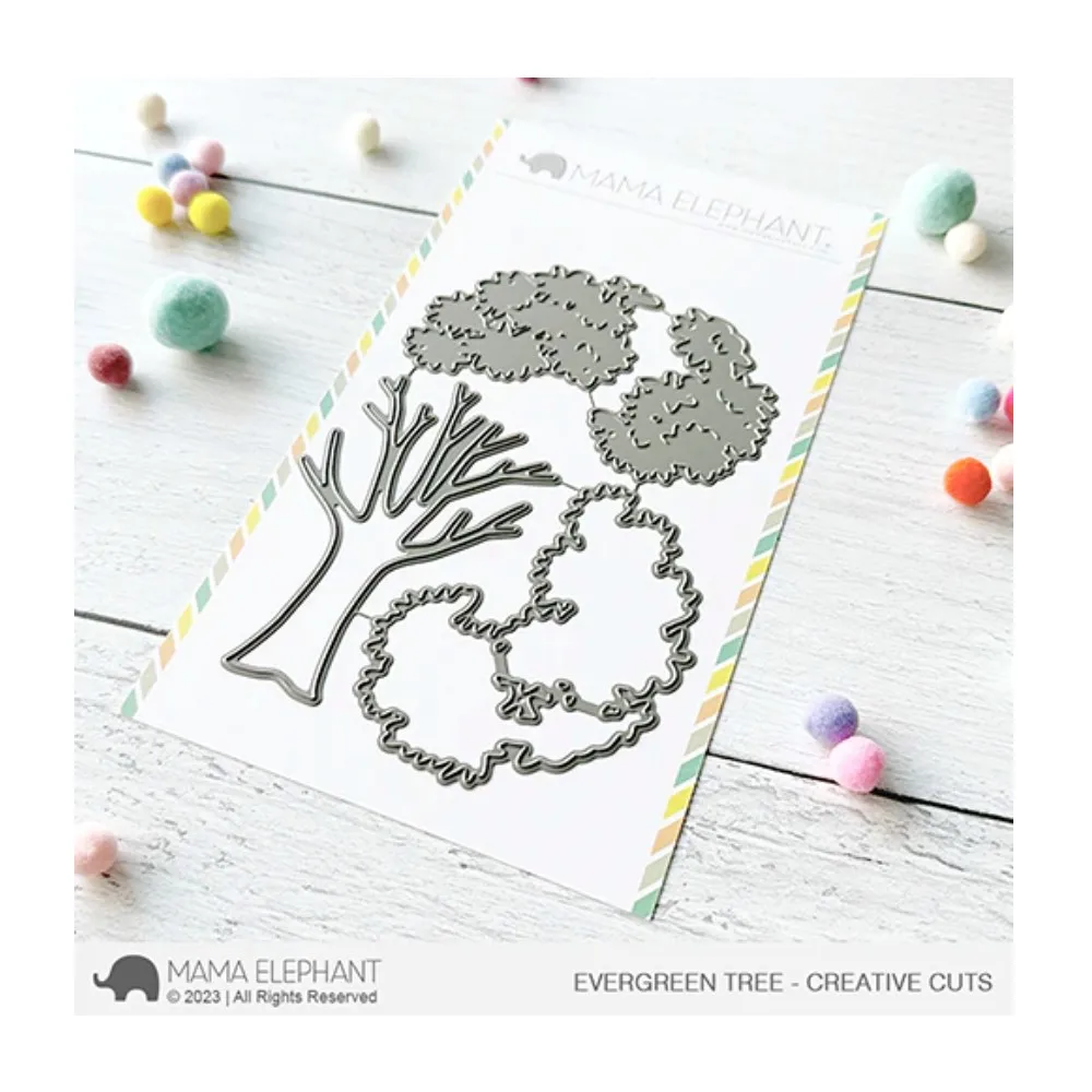 

Big Tree 2023 New Metal Cutting Dies Decoration For Scrapbooking Craft Diy Album Template Decor Model