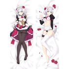 Аниме игра Genshin Impact Noelle индивидуальность удобное тело персиковая кожа 2WT длинная двухсторонняя наволочка