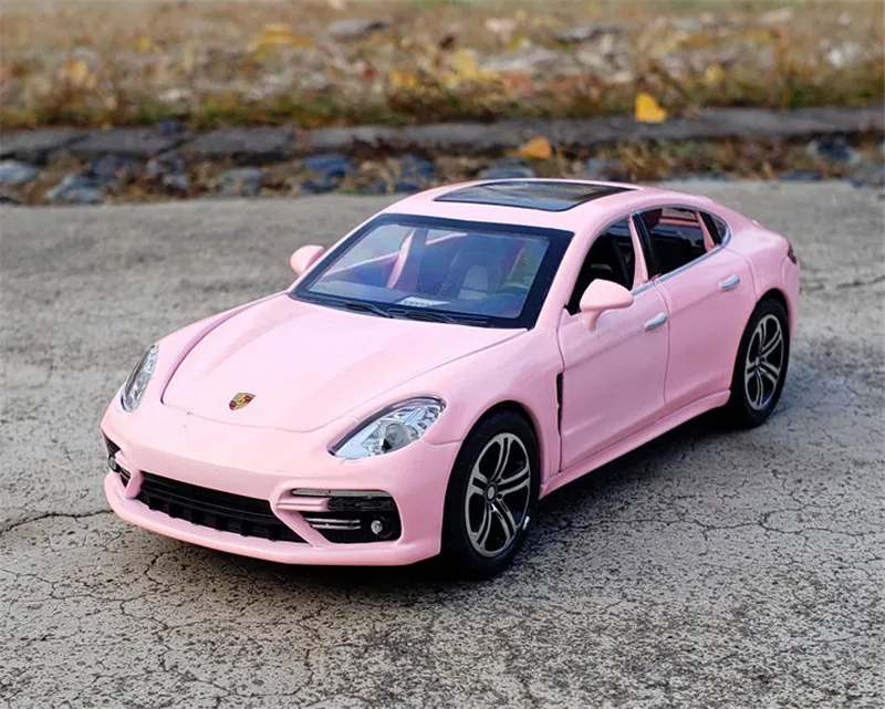 

Diecast 1:36 Alloy Model Car Porsche Panamera Miniature Metal Sportcar Luxury Vehicle Collected Gift for Children Christmas Toys