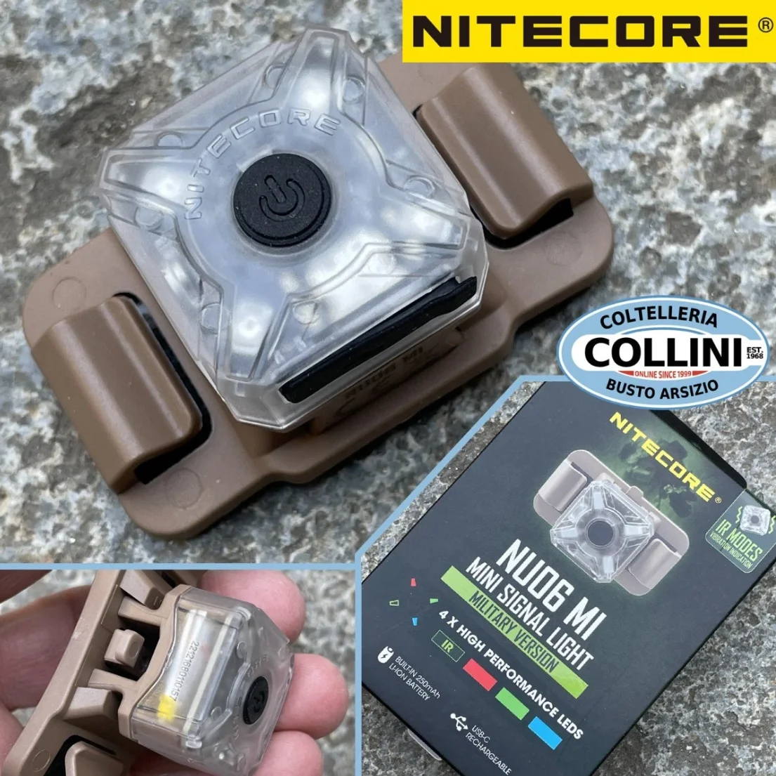 

Nitecore NU06 LE USB-C перезаряжаемый налобный фонарь