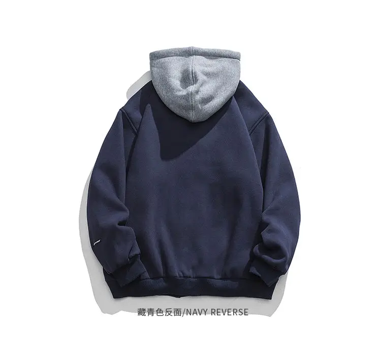 Мужская и женская куртка с капюшоном свободная осенняя универсальная модная