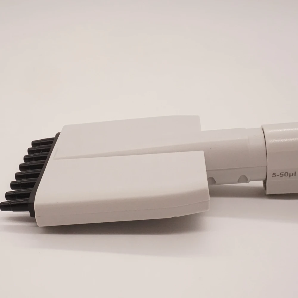 Лабораторное использование 8-канальный верхний Pette 5-10 ul ручная фотография для
