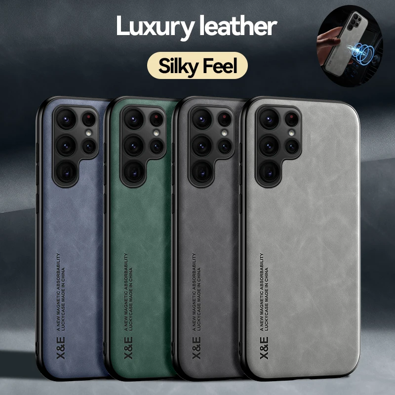

Sheepskin Leather Matte Phone Case For One plus Oneplus 9 Pro 9RT 8 7 8T 7T 10T Nord ACE Pro Luxury Magnetic Soft TPU Back Cover