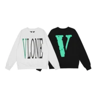 vlone mens womens couples casual fashion shorts trend high street loose hip hop100 cotton round neck pullover 6694