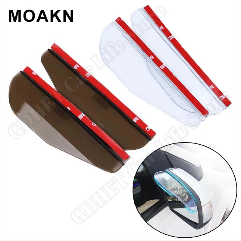 

Car Rearview Mirror Rain Eyebrow Auto Mirror Rain Protector Cover Shade Rain Guard Universal Rear View Shield Car Accessories