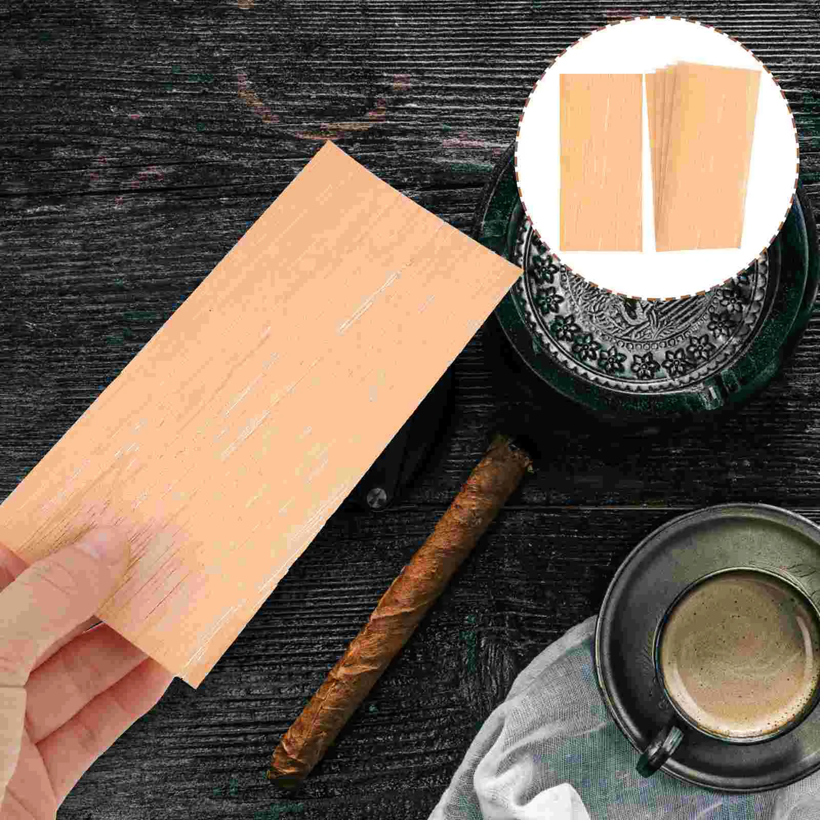 

5 Sheets Cigar Box Chips Woodsy Decor Deli Paper Charcuterie Accessories Cedar Wood Chips Board Cedar Wraps Baking