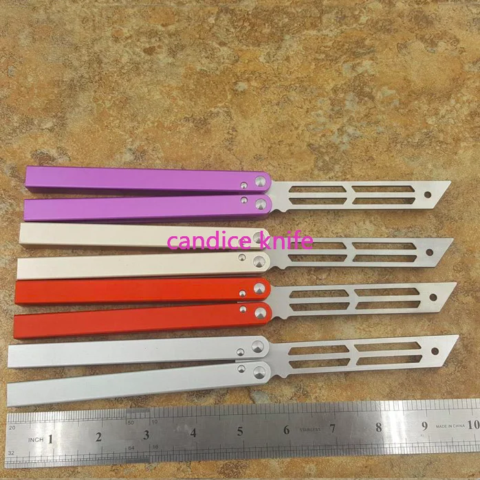 TheOne кальмар Бабочка нож для тренера Triton 440 лезвие канал алюминиевая ручка втулка