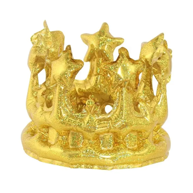 

Золотые фольгированные шары короны для взрослых Mtrong Te