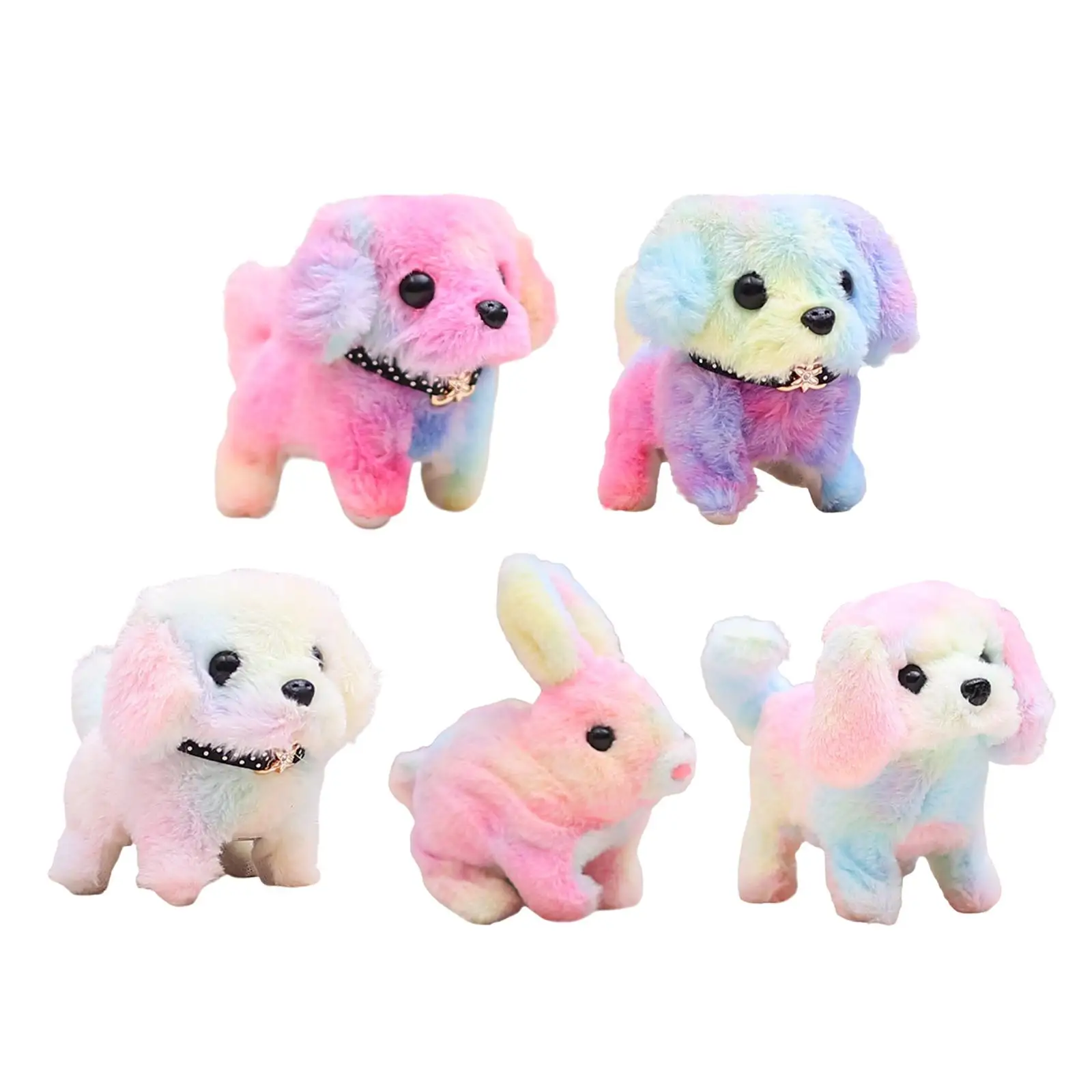 

Electronic Pet Lifelike Figures Novelty Soft Plush Toy Doll for Party Favor Xmas Present New Year Gifts Children Toys Boys Girls