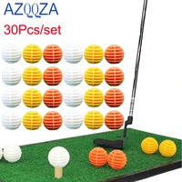 30pcs golf balls synthetic rubber toy ball home golf practice ball beginner golf balls golf practice ball