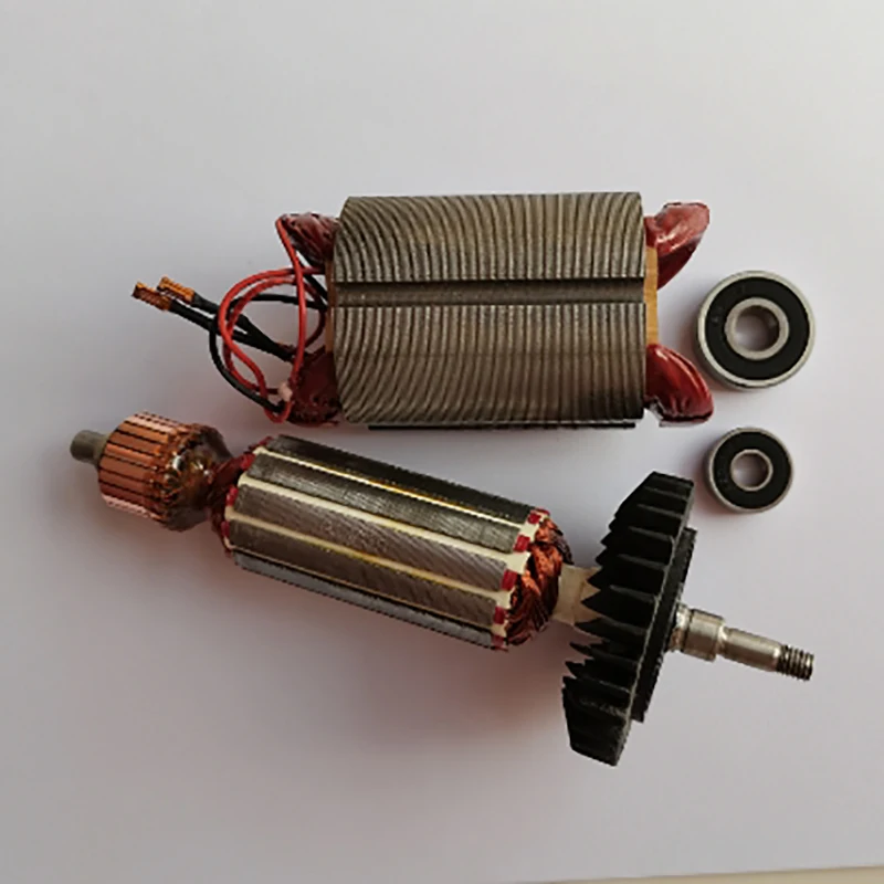 AC220-240V Якорный роторный Статор для угловая шлифовальная машина Makita GA5030 GA4530 GA4030