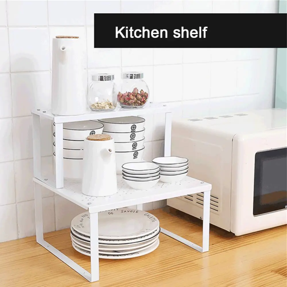 

No Drilling Kitchen Seasoning Shelf With Hook Angle Household Desktop Manager Wall-mounted Waterproof Seasoning Rack