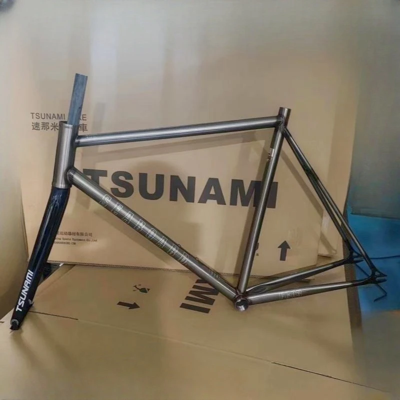 700C SEABOARD FG03 рама для трекового велосипеда вилка из углеродного волокна 4130 CR-MO Fixie рама для гоночного велосипеда односкоростная Фиксированная Рама для зубчатой передачи