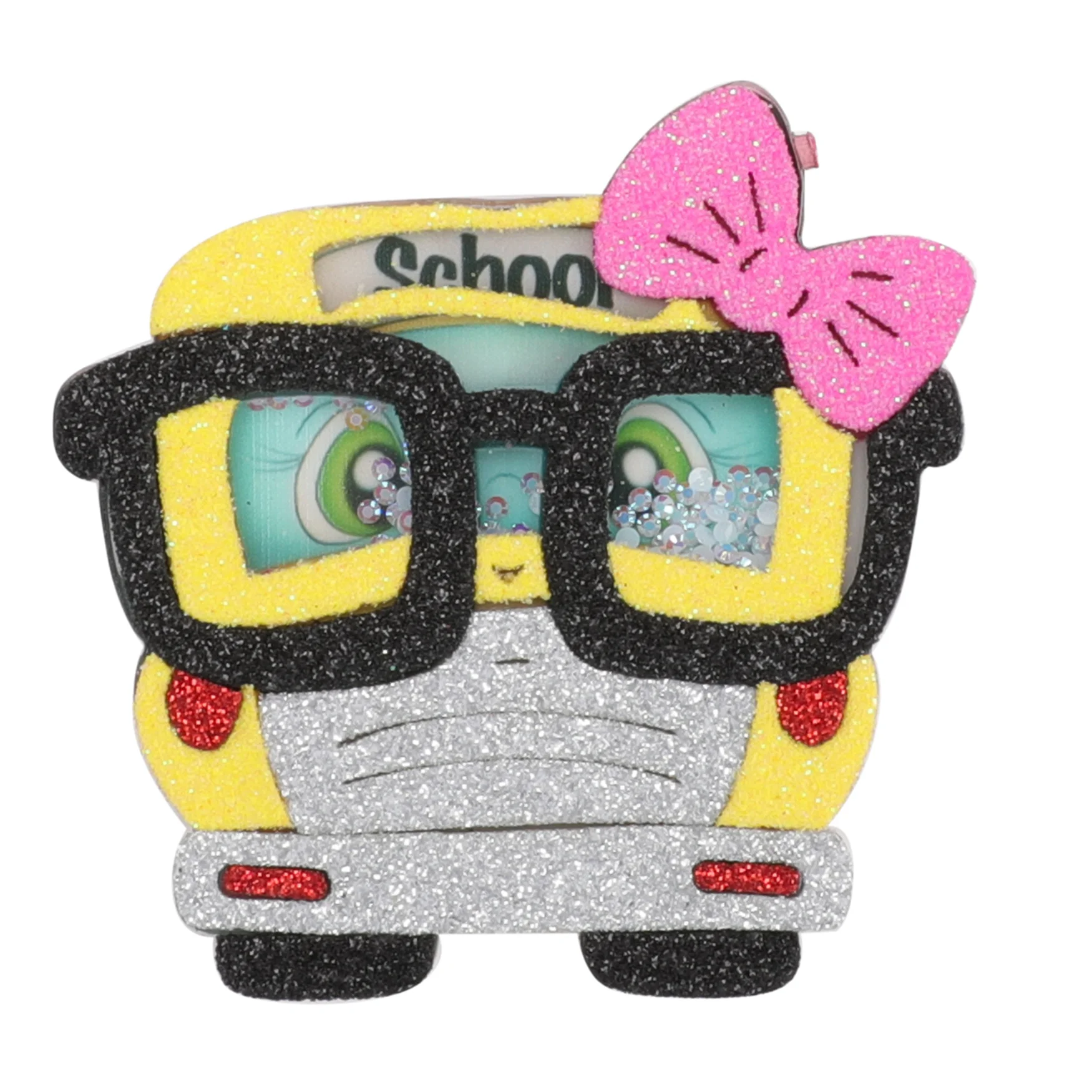 

5 шт., милая Автомобильная серия, быстросъемный шейкер из смолы, кабошон, фотография