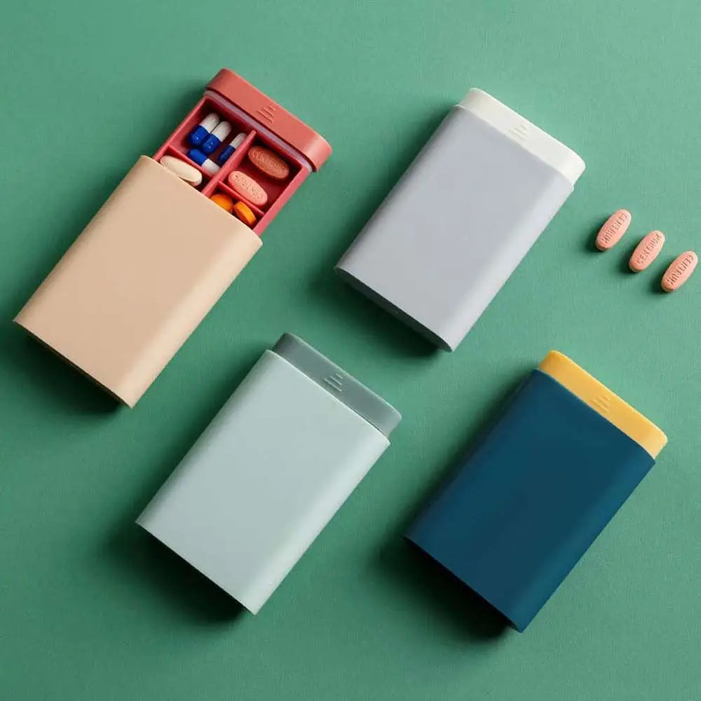 

Emergency Drug Organizer Pocket Tablet Medicine Storage Bottles Pill Cases Pill Box Medicine Case Pillbox Dispenser
