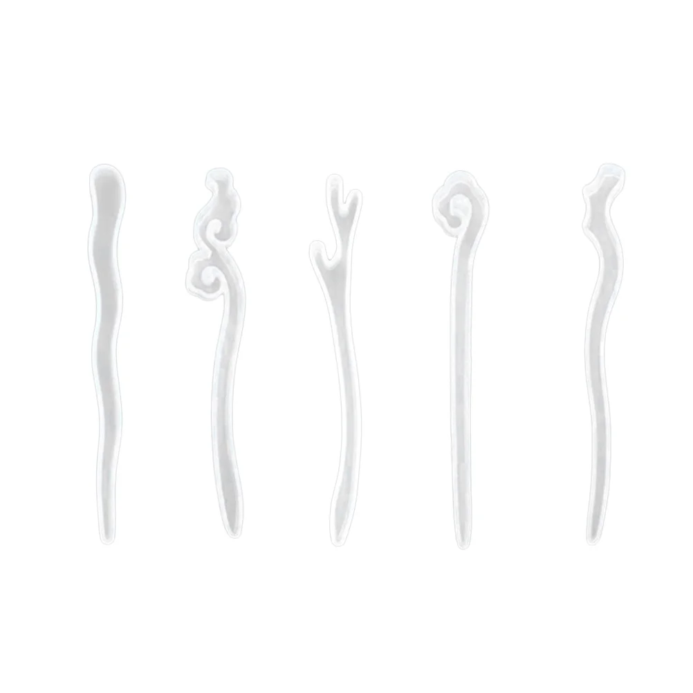 5 шт. инструменты для украшения смолы Para Gelatinas прозрачная форма шпильки