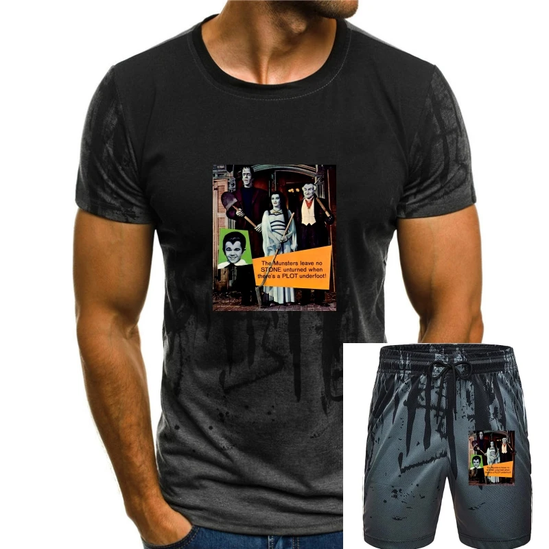 

The Munsters Moviegreen Mens Streetwear Shirt Harajuku Shirt Hardcore Shirts Horror T Shirts 2020 News Uqmmwn