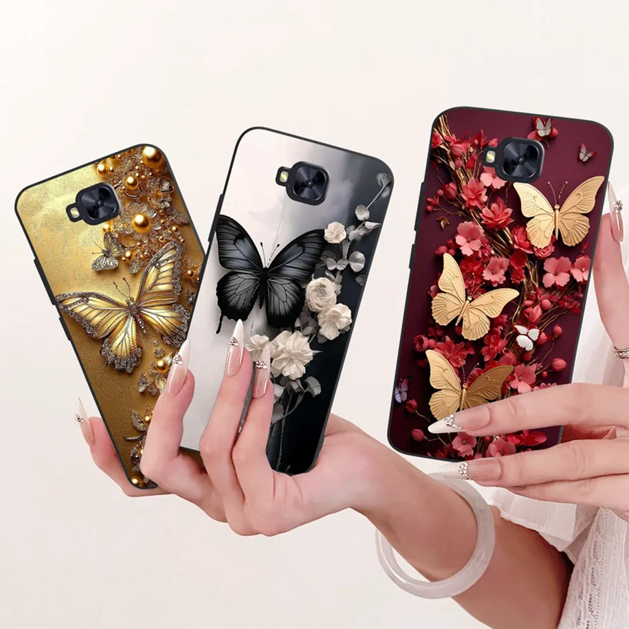 Фото Силиконовый чехол для Asus Zenfone 4 Selfie ZD553KL X00LD / 4 Selfie Pro ZD552KL Z01MD, чехол для телефона, мягкий чехол из ТПУ с крутым мультяшным рисунком №4