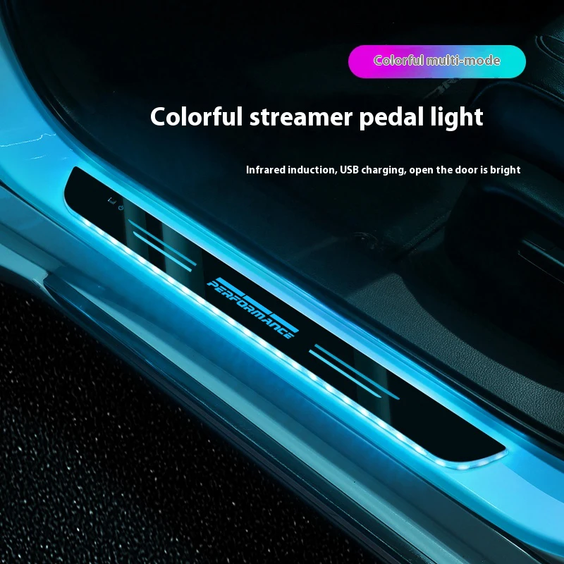 Светодиодный автомобильный педальный светильник для BMW Performance M X1 X3 X4 X5 X6 X7 E46 E39 E87