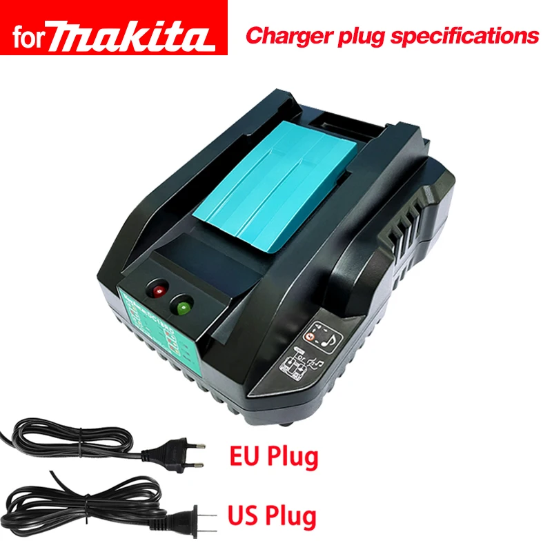 

Зарядное устройство для литий-ионных аккумуляторов Makita 18 в 14,4 В BL1860 BL1850 BL1840 BL1830 BL1820 BL1415 BL1440 DC18RC 3A