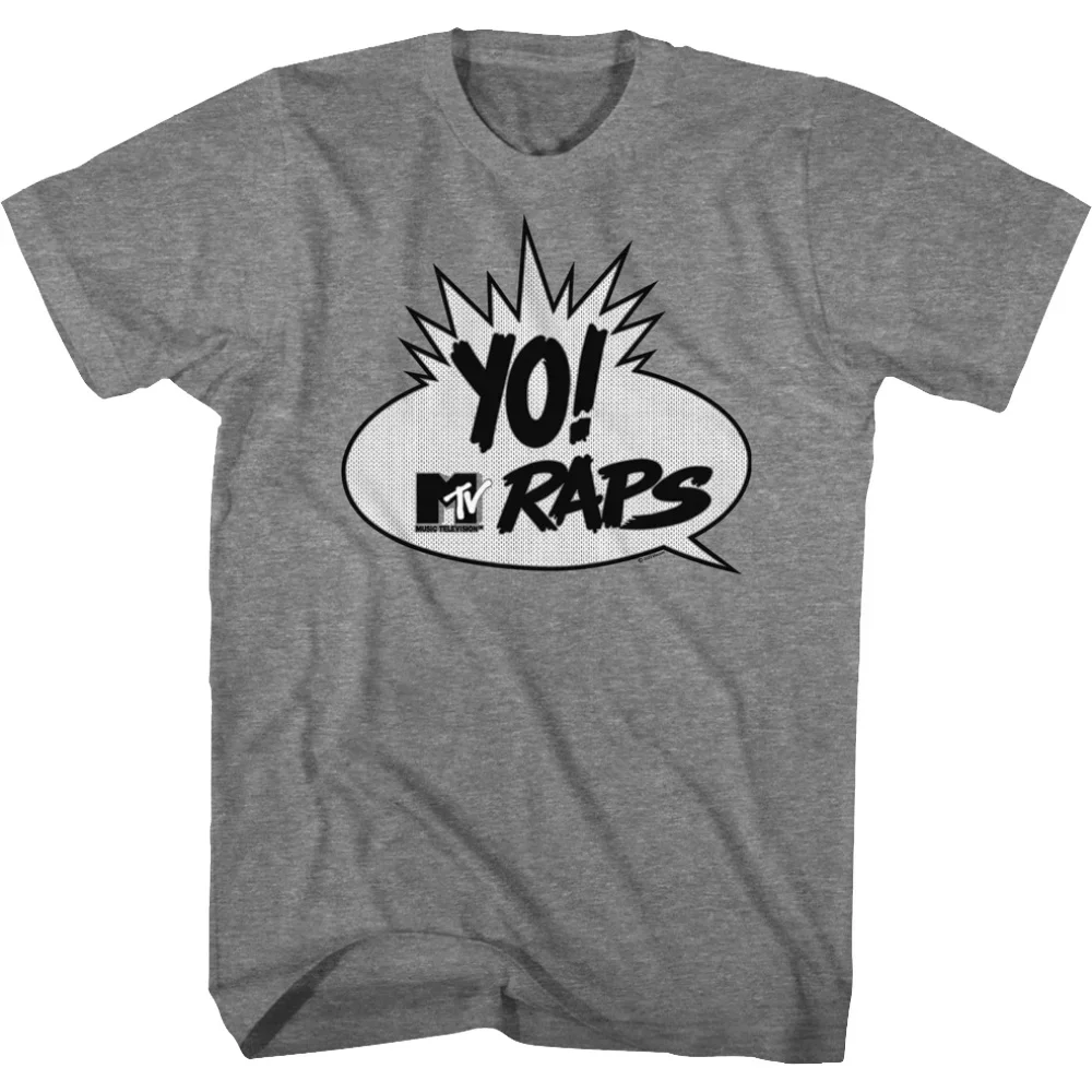 Йо! Рубашка MTV Raps с винтажным логотипом |