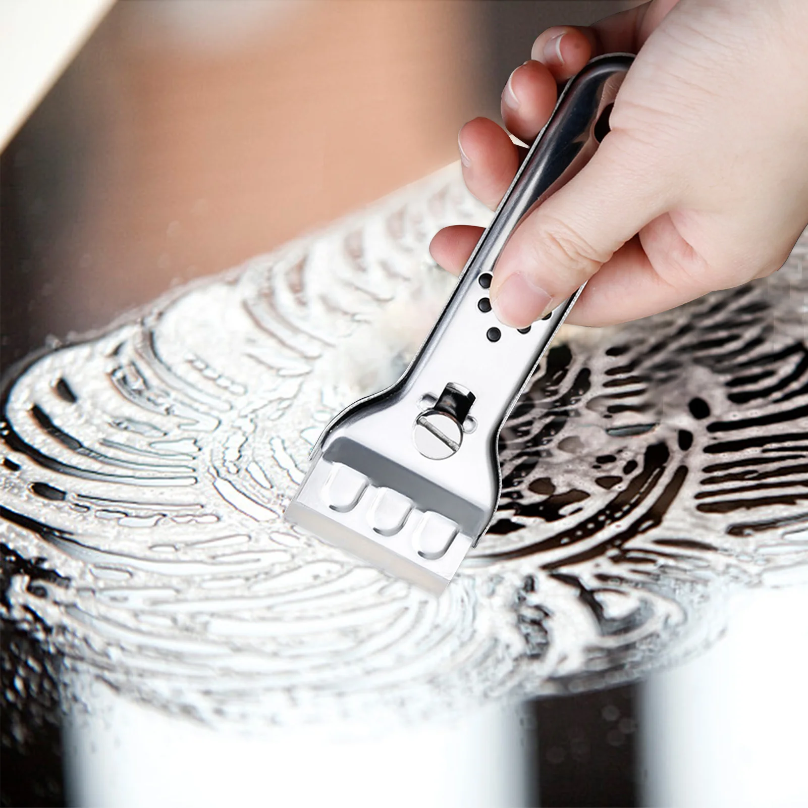 Стеклянный скребок лезвие бритвы из нержавеющей стали выдвижной для краски