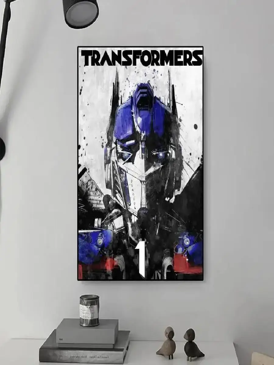 Трансформеры винтажный постер-настраиваемый HD холст печать для домашнего декора