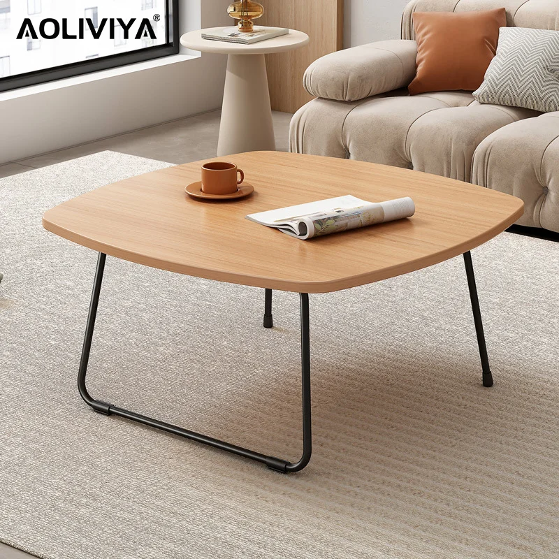 Кофейный столик AOLIVIYA для маленькой квартиры в скандинавском стиле гостиной дома