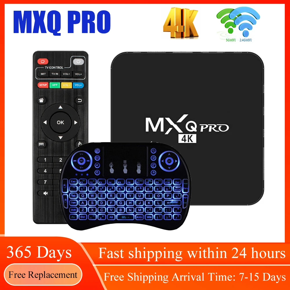ТВ-приставка MXQ PRO Android 11 1 Amlogic S905L 4K 2 4 ГГц Wi-Fi 1080P |