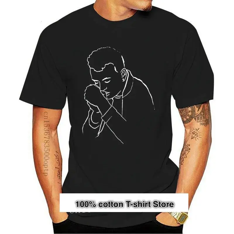 

Camiseta negra oficial Sam Smith North American Tour 2015 para hombre, camiseta mediana, novedad