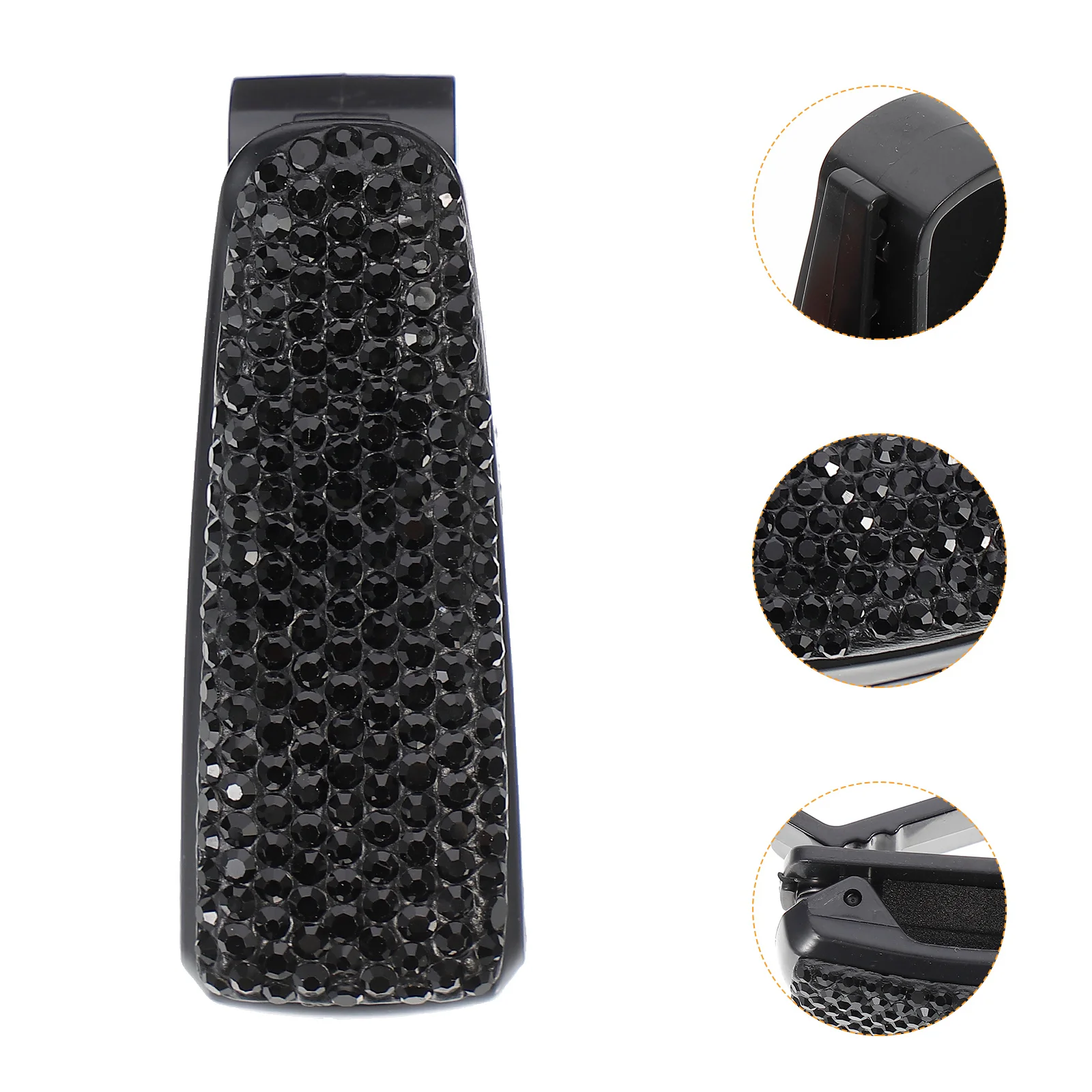 

Sun Visor Glasses Fastener Portable Rhinestone Glasses Holders for Car Sun Visor