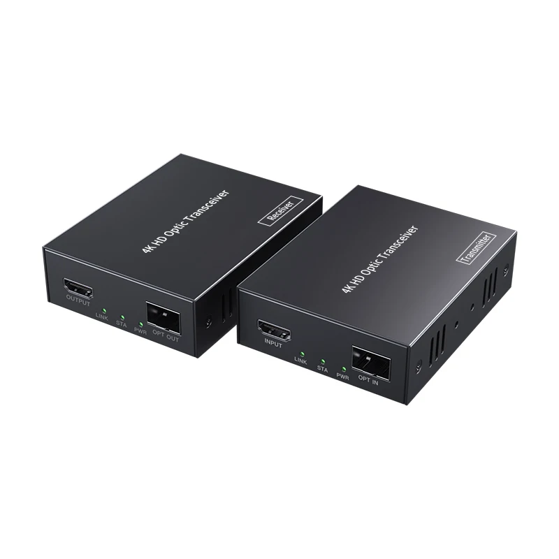 4K x 2K HDMI удлинитель 1080p 60 Гц удлинитель одноволоконный кабель 2 км передача DVD ПК ТВ приставки PS4 к телевизору компьютера планшета