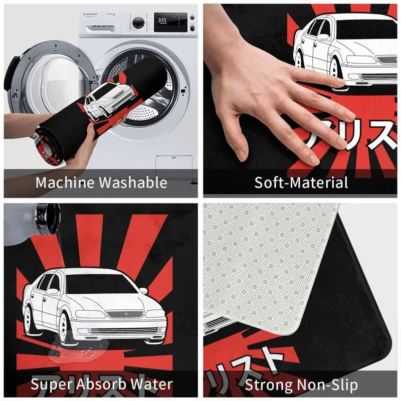 Коврик для Toyota Aristo Мягкий Роскошный маслостойкий коврик модные противоударные