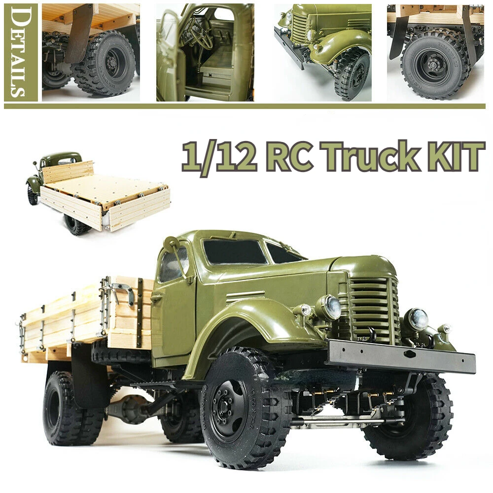 Радиоуправляемая модель грузовика Kingkong 1/12 внедорожника с радиоуправлением CA10 4x2