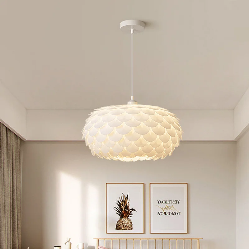 

Pendant Lights Nordic Fish-like Lustre Lamparas Colgantes Para Techo Living Dining Room Decor Lamps Hanging Chandelier Lighting