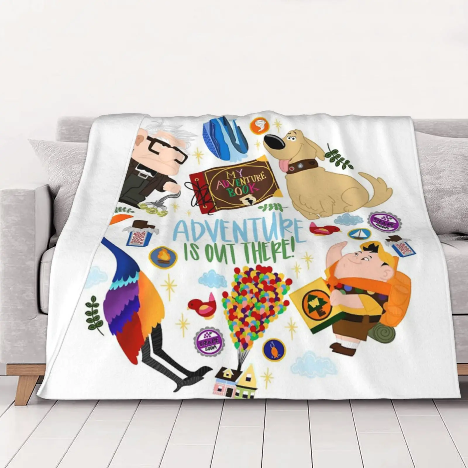

Adventure Is Out There 2 Warmer Soft Quilt Soft Plush