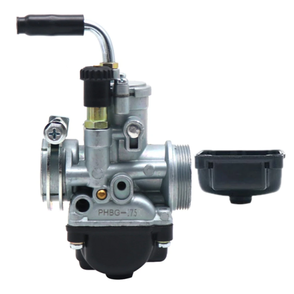 

Motorcycle Carburetor PHBG 17.5MM AS Carburetor with Black Oil Pan for Yamaha Zuma DIO JOG 50CC 90CC RG50 BWS100
