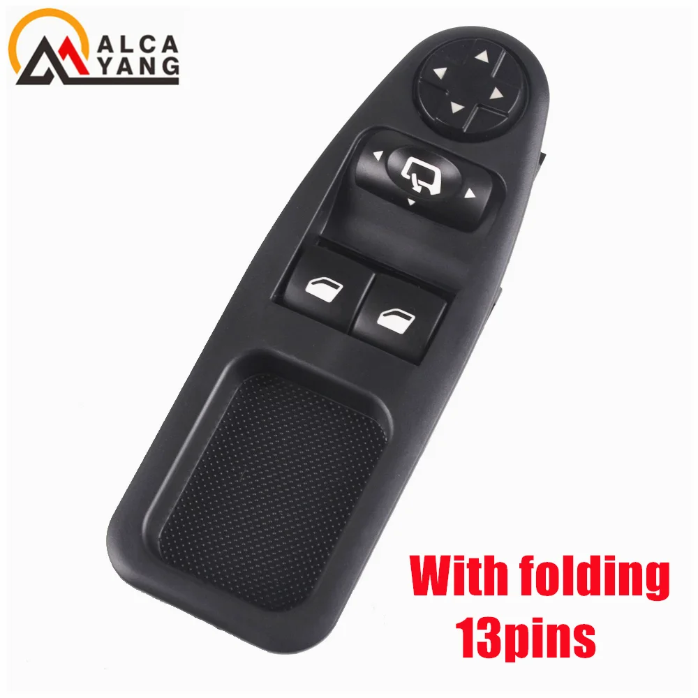 

6554.ZJ для Fiat Scudo Citroen Jumpy Citroen Dispatch Peugeot Expert Master 2007-2016 Кнопка управления переключателем стеклоподъемника