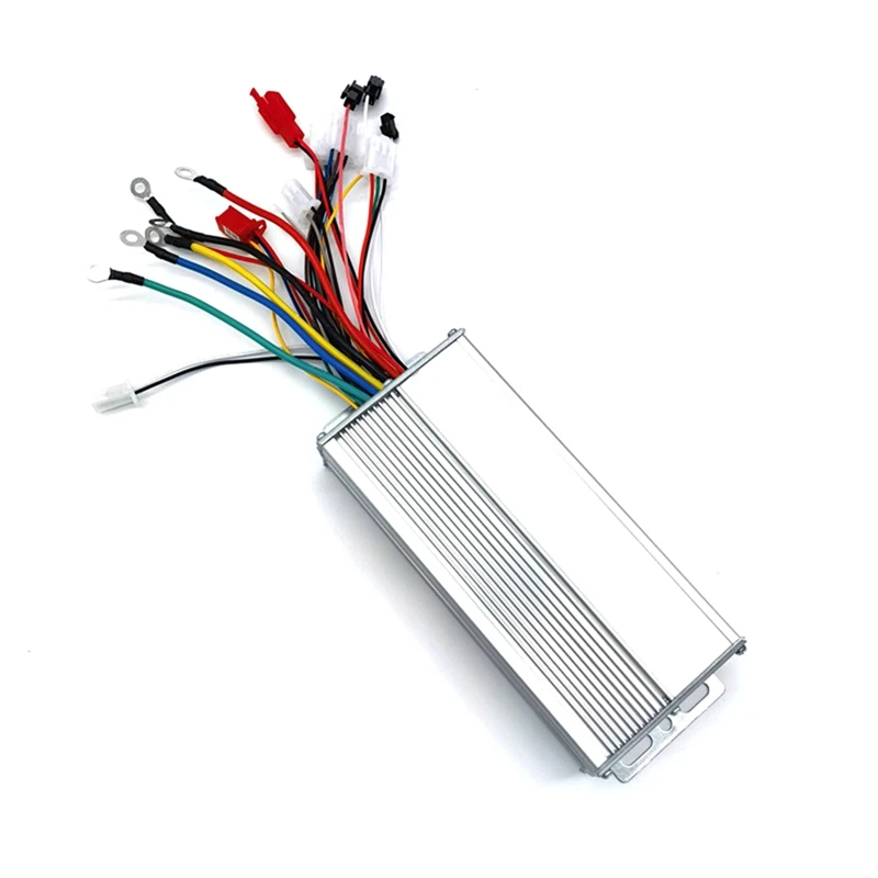 

48V 60V 64V 800W Aluminum Alloy Hub Motor Controller 15Mos MAX 35A For Electric Bike E-Scooter Motorcycle Bldc Motor Controller