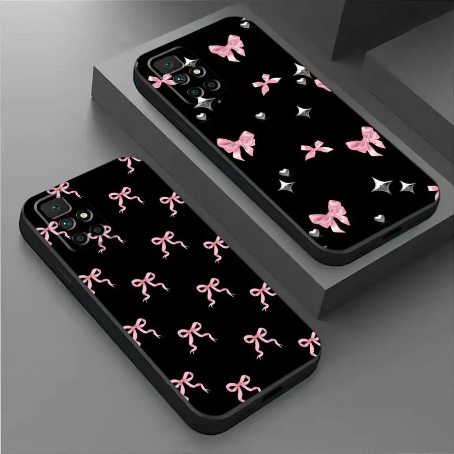 Фото Чехол для телефона Pretty Bow Rabbit для Redmi Note 11S 9S 8T 10S 12S 14Pro 11 Pro 10 12 9 8 13 Pro 9T 10 Soft Cover Luxury №5