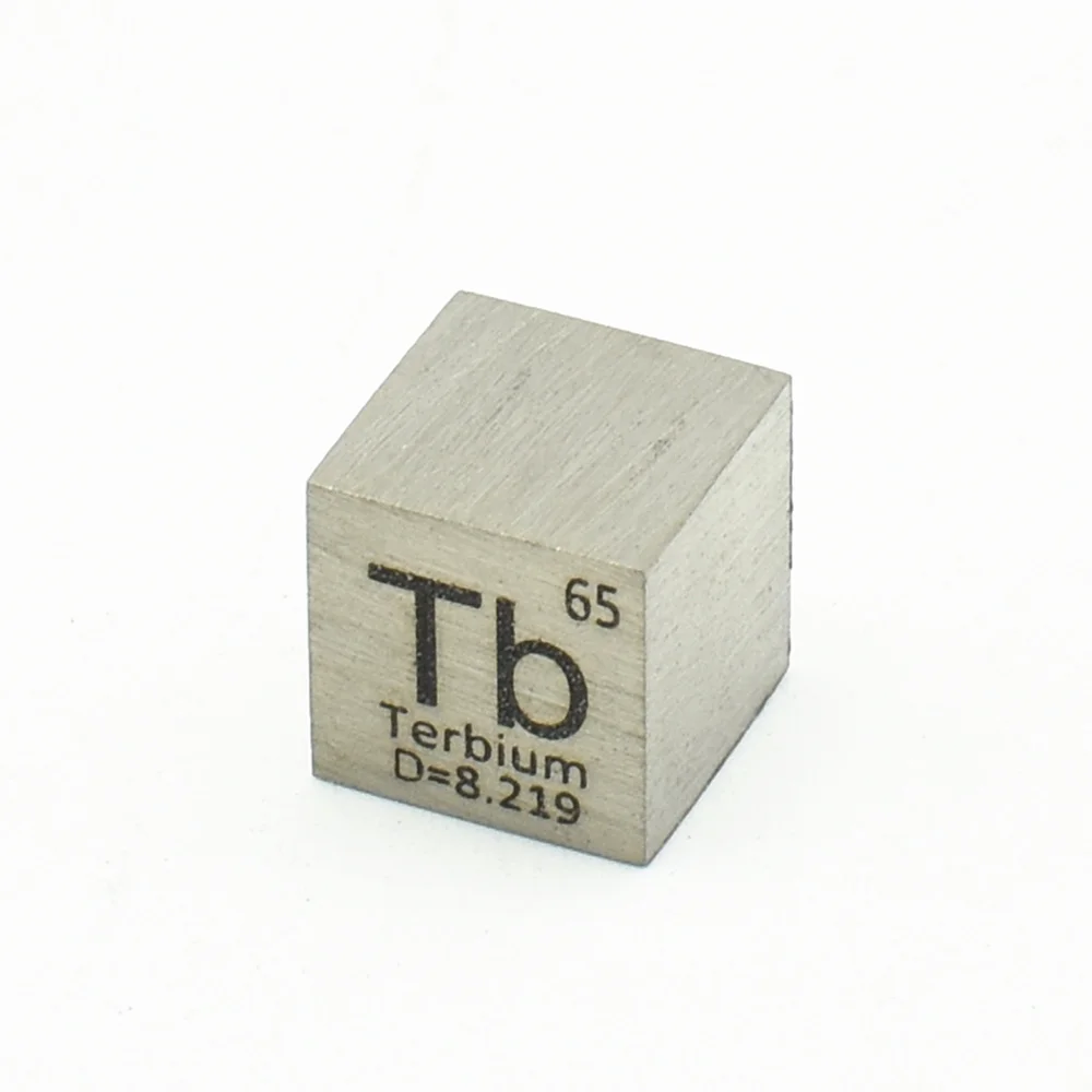 

Редкоземельный тербиевый Металл 99.95% элемент Tb 10x10x10 мм куб плотности чистый в периодических элементах