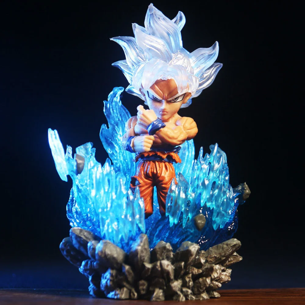 

Dragon Ball Wukong Migatte No Gokui Wu Empty with Light Special Effects Action Figure PVC Model Collection Children's Toy