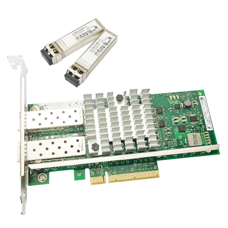 

X520 X520-SR2 E10G42BFSR 10Gb 2-port PCIe Ethernet Adapter 10000Mbps